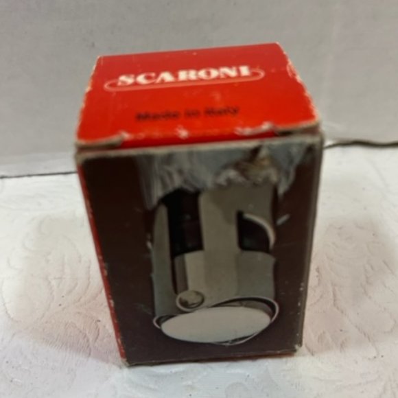 VTG Tappo Champagne Bottle Stopper Scaroni Made in Italy 2" - Picture 5 of 8